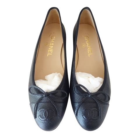 ballerines chanel noir